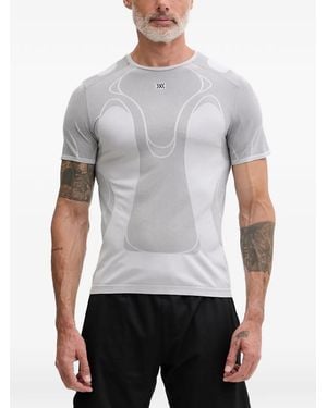 X Bionic Logo-Patch Short-Sleeve T-Shirt - Gray