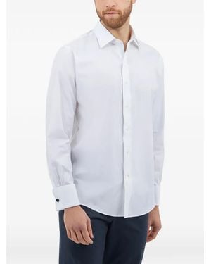 Brooks Brothers Spread-Collar Poplin Shirt - White