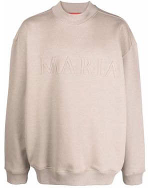 032c Sweatshirt Mit Maria-Prägung - Mehrfarbig