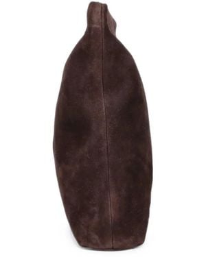 Nili Lotan Suede Clutch Bag - Brown