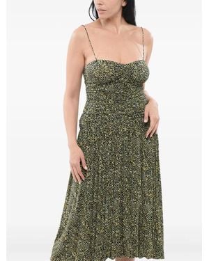 Isabel Marant Elizabeth Kleid - Grün