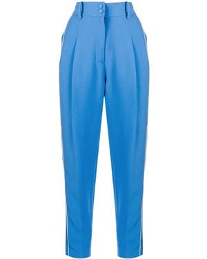 N°21 Pantaloni Sartoriali Con Pieghe - Blu