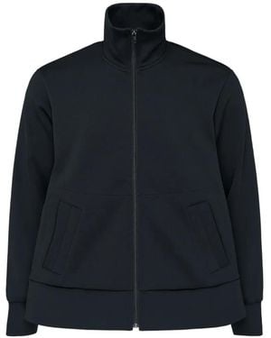 Comme des Garçons High-Neck Zip-Up Jacket - Blue