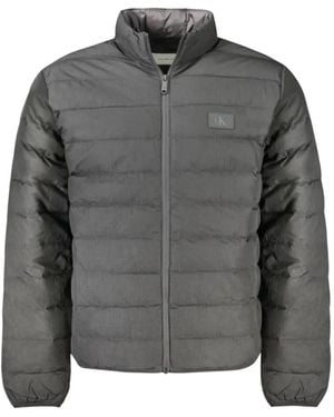 Calvin Klein Quilted Puffer Jacket - Gray