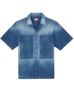 DIESEL Camicia D-Nabil-D - Blu