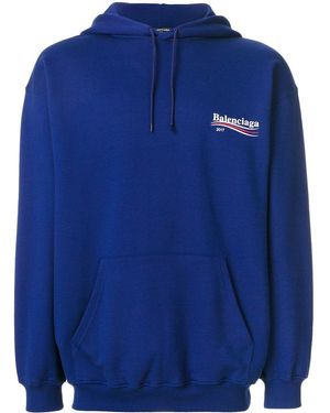 Balenciaga 2017 Hoodie - Blue