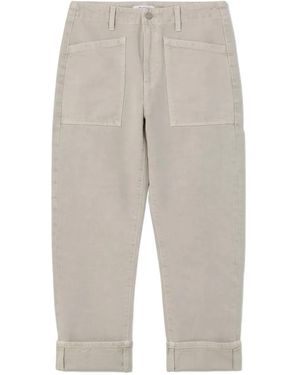 RE/DONE The Bender Jean Cuffed Jeans - Grey