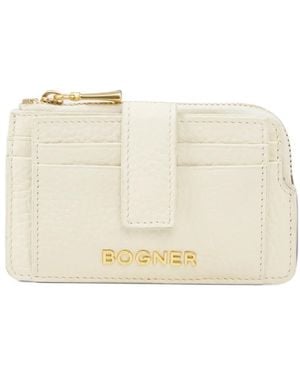 Bogner Portefeuille En Cuir À Fini Grainé - Natural
