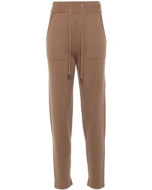 Max Mara Gerippte Jogginghose - Braun