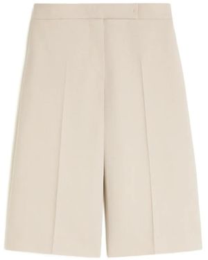 Max Mara Sumile Tailored Shorts - White