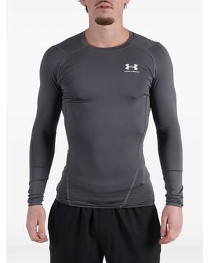 Under Armour T-Shirt Met Lange Mouwen - Grijs
