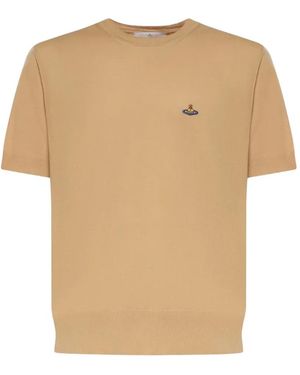 Vivienne Westwood Cotton Polo Shirt - Natural