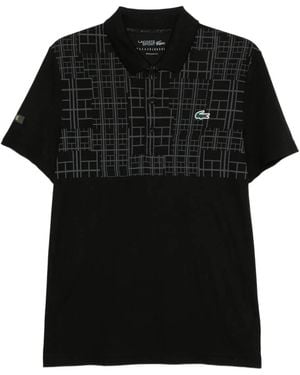 Lacoste X Novak Djokovic Poloshirt - Schwarz