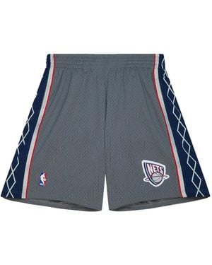 Mitchell & Ness Short New Jersey Nets 2004 - Bleu