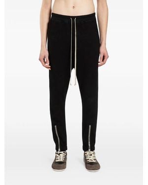 Rick Owens Wool Track Pant - Black