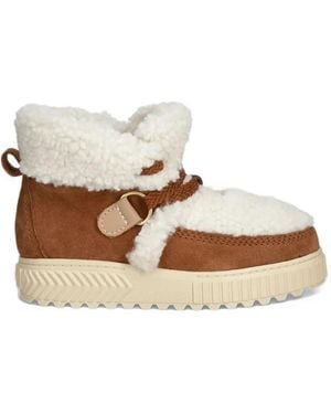 Sorel Ona Ave Ankle Boots - White