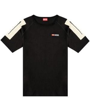 DIESEL T-fausty Tシャツ - ブラック