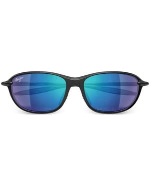 Maui Jim Hookipa Oval-Frame Sunglasses - Blue
