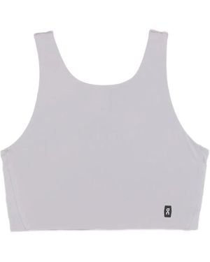 On Shoes Train Top - Grey