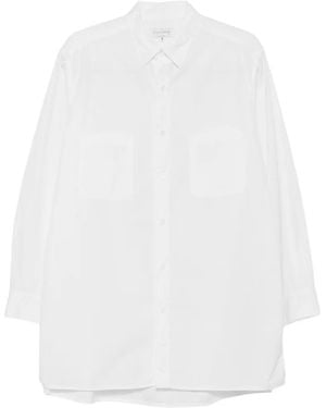 Yohji Yamamoto Long-Sleeve Shirt - White