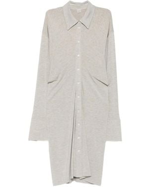 TOTEME Ruched Mini Dress - White