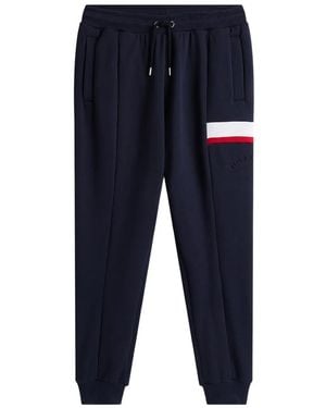 Tommy Hilfiger ドローストリング パネル パンツ - ブルー