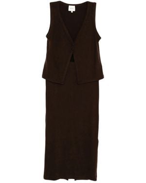 Reformation Dos Piezas Olivia - Negro
