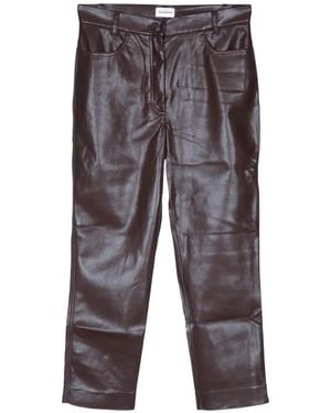 ANDAMANE Axelle Slim-Fit Capri Trousers - Grey
