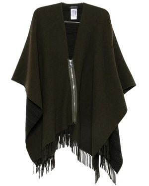 Dondup Zip-Up Cape - Black