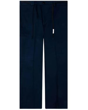 Marni Drawstring Trousers - Blue