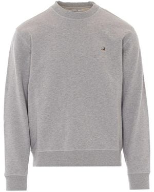 Edmmond Studios Duck Embroidered Jumper - Grey