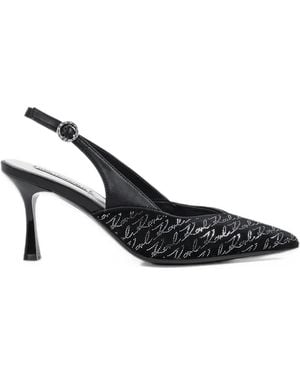 KARL LAGERFELD Sienna Embellished Pumps - Black