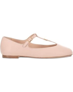 Chloé Marcie Hardware Ballet Flats - Pink