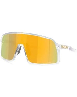 Oakley Gafas de sol con logo estampado - Amarillo