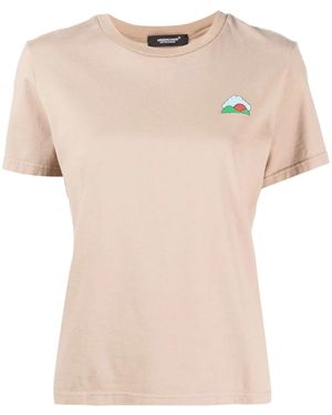 Undercover Graphic-Print Cotton T-Shirt - Natural