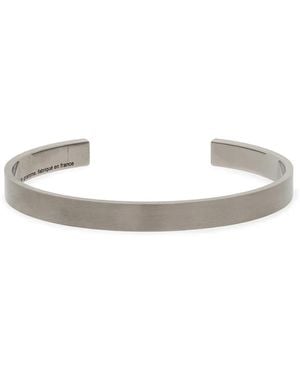 Le Gramme Le 21G Brushed Ribbon Braclet - Metallic