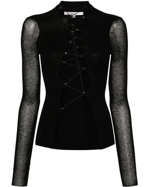 MANURI Jamie Blouse - Black