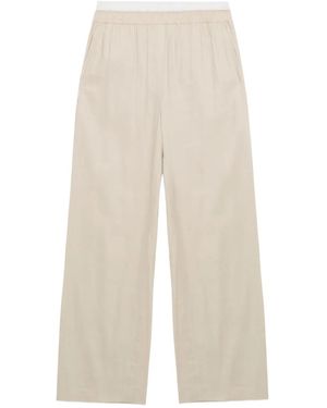 Jonathan Simkhai Pantalon Bristol En Popeline - Blanc