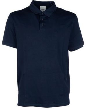 Calvin Klein Embroidered Polo Shirt - Blue