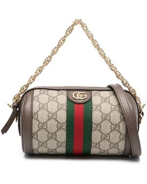 Gucci Ophidia Kleine Schoudertas - Metallic
