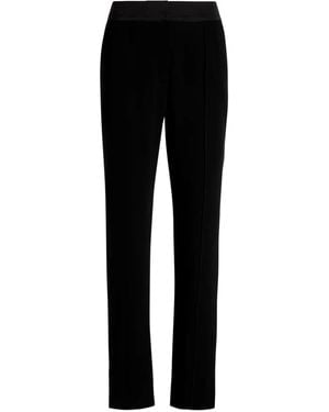 Cinq À Sept スリットヘム パンツ - ブラック