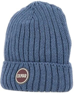 Colmar リブビーニー - ブルー