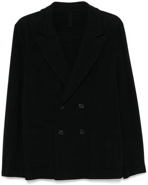 Harris Wharf London Peak-Lapel Blazer - Black