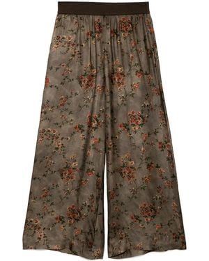 Uma Wang Pantaloni Larghi - Brown