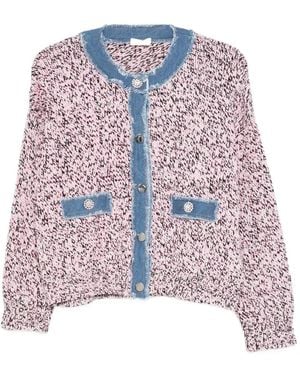 Liu Jo Geknöpfter Cardigan - Rot