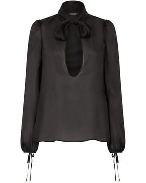 Roberto Cavalli Silk Blouse - Black