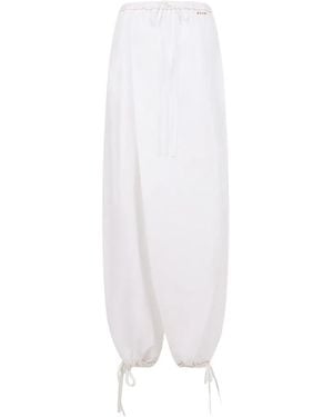 Marni Wide-Leg Trousers - White