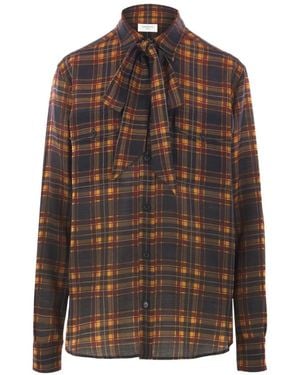 Saint Laurent Shirts - Brown