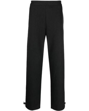 Aspesi Nord Comfort Drawstring Trousers - Black