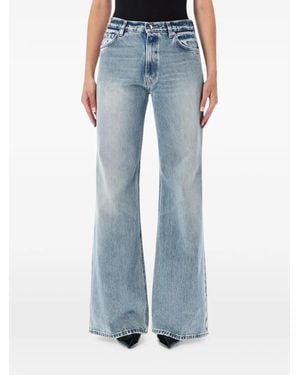 Haikure Clara Belt-Loop Jeans - Blue